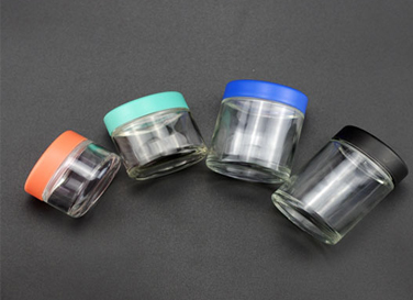 Glass Container CRC Jar with Child Resistant Cap for CBD - Nantong Size  Plastic Co.,Ltd.